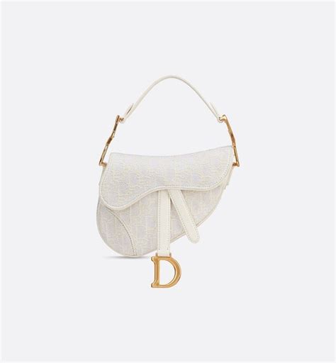 dior oblique white tote bag|dior saddle bag authentic.